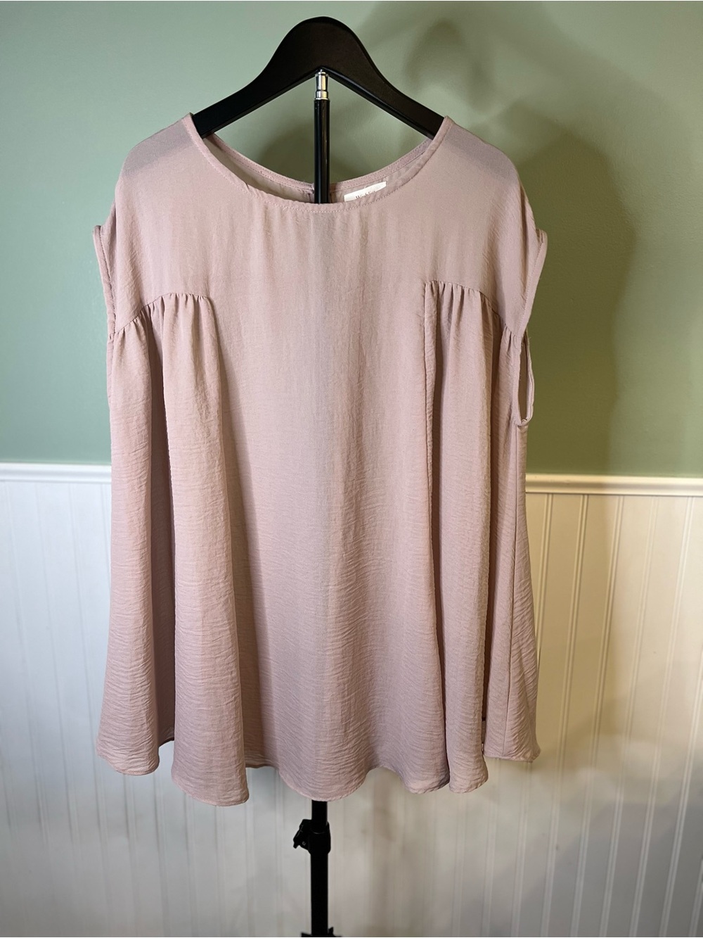 Wishlist Dusty Rose Very Oversized Sleeveless Tunic. Size S/M